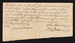 Bills of sale for Virgil, an enslaved male